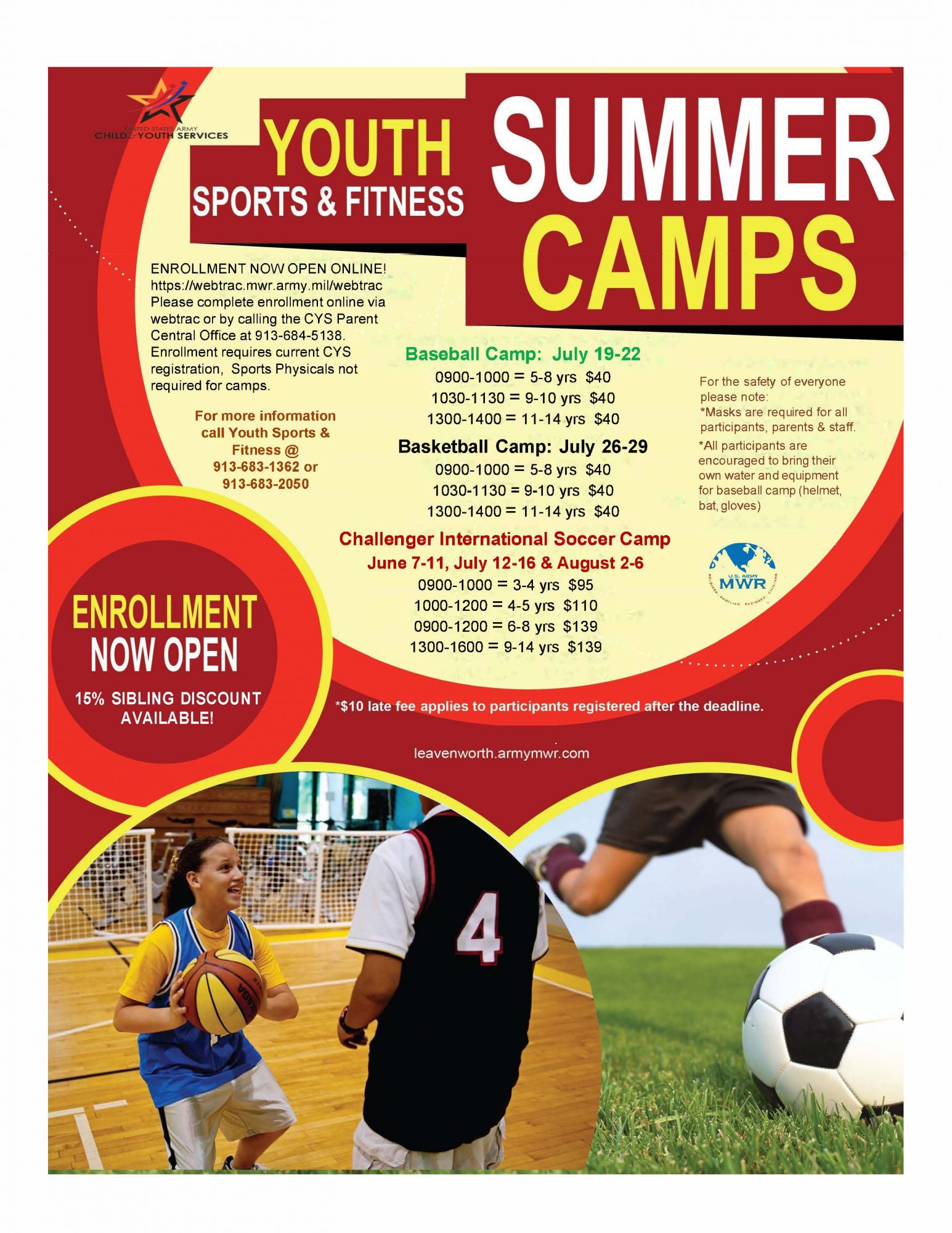 View Event Youth Sports and Fitness Summer Camps and Programs Ft